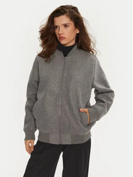 Brave Soul Geacă bomber LJK-WRENLEY gri