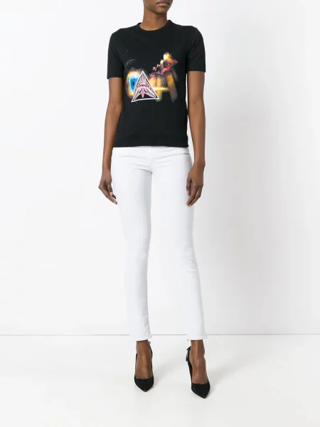 Tricou Givenchy cu imagine negru