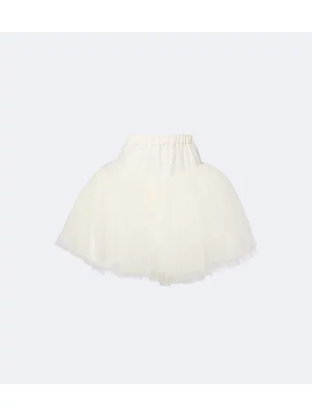 Fustă Simone Rocha din tul alb