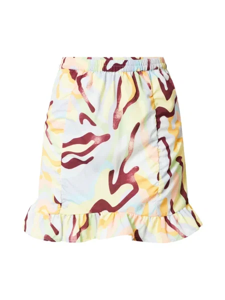 PIECES Krilo Jesso azur / rumena / oranžna / krvavo rdeča