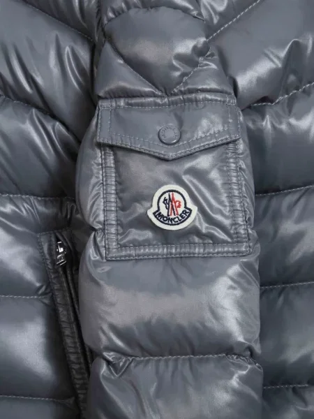 Kurtka puchowa dziecięca Moncler Enfant szara