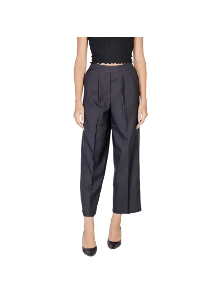 Pantaloni Ichi negru