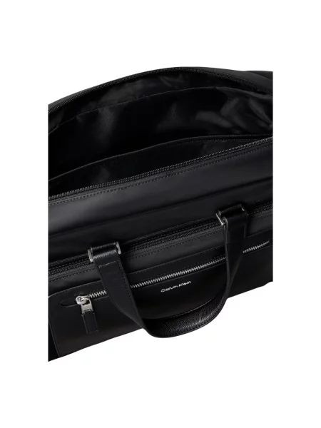 Torba Calvin Klein z logo czarna
