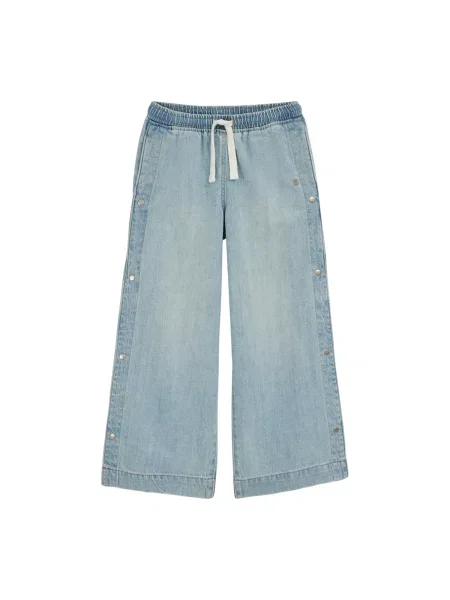WE Fashion Jeans deschis albastru