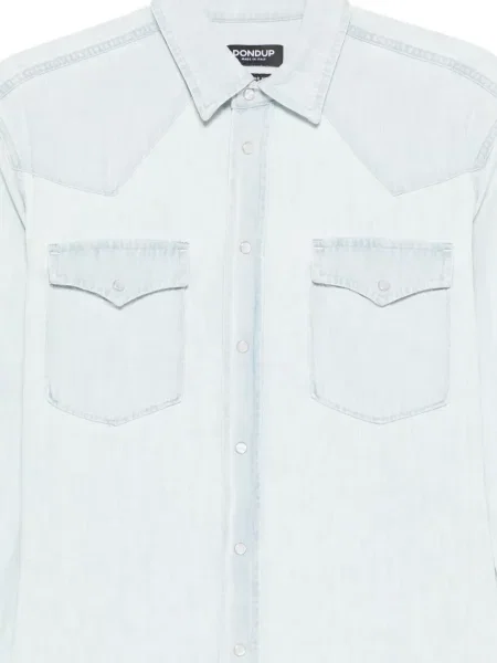 Дънкова риза Dondup синьо