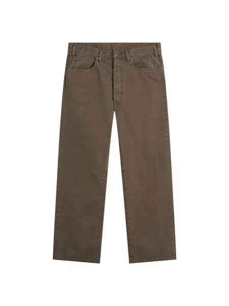 Szerokie jeansy Unlikely Dry Goods brązowe