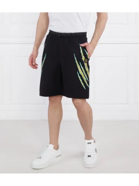 Plein Sport Pantaloni scurți negru