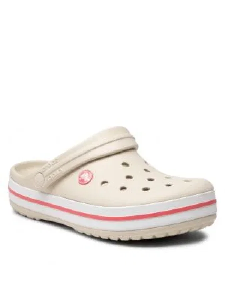 Šľapky CROCS Crocband Stucco/Mellon béžová
