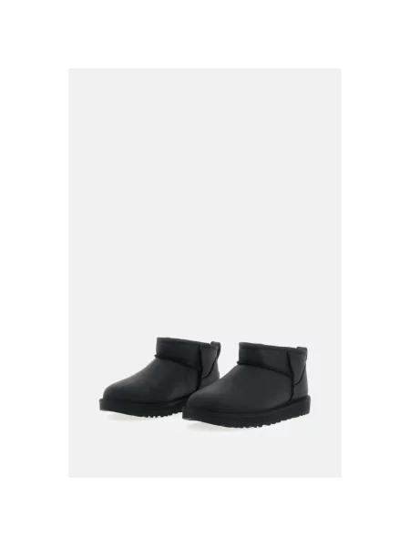 Botki Ugg skórzane klasyczne czarne