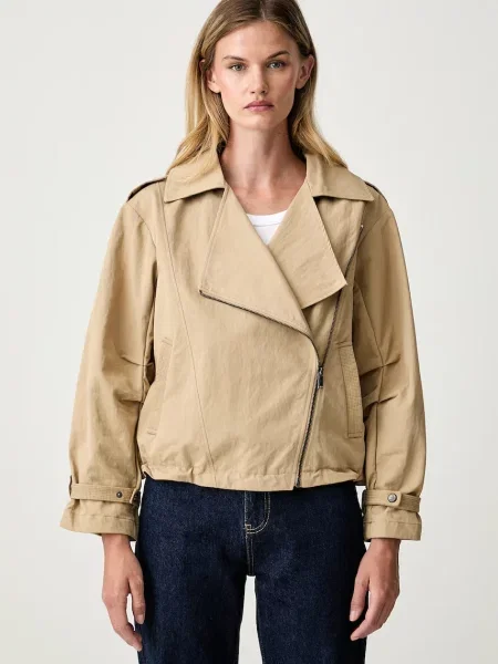 DKNY jachetă scurtă pentru femei cu bej