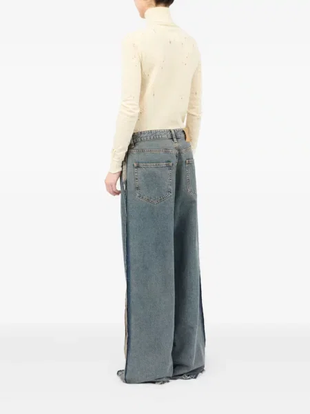 Blugi Mm6 Maison Margiela albastru