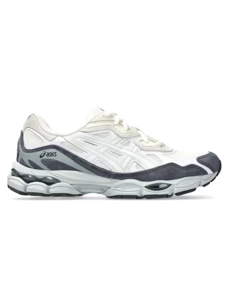 Sneakersy Asics zamszowe białe