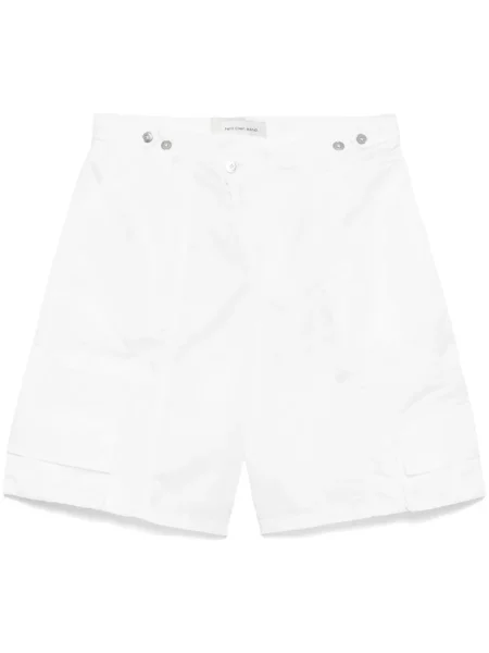 Pantaloni scurți cargo Feng Chen Wang alb