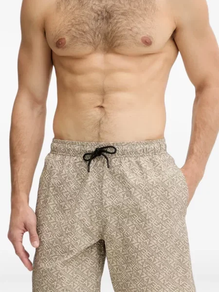 Fürdőruha Ea7 Emporio Armani autogrammal