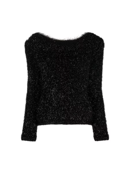 Sweter Alberta Ferretti wełniany czarny