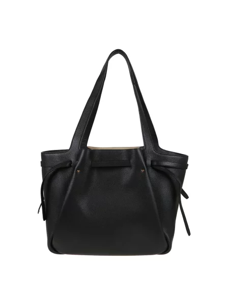 Shopperka Tory Burch skórzana czarna