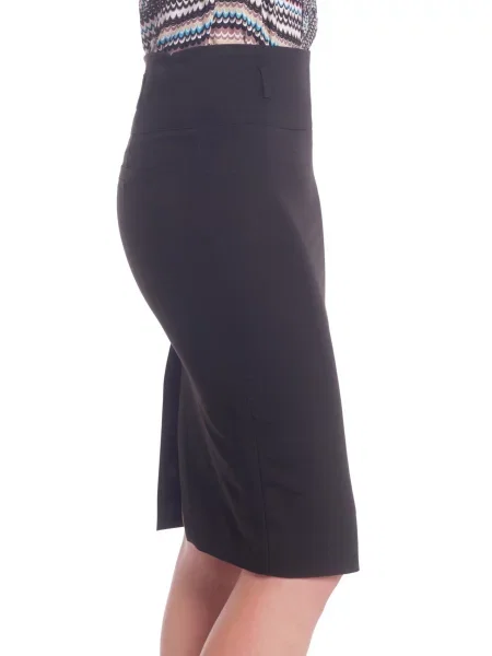 Спідниця міді LadyLike бавовна/поліестер чорний