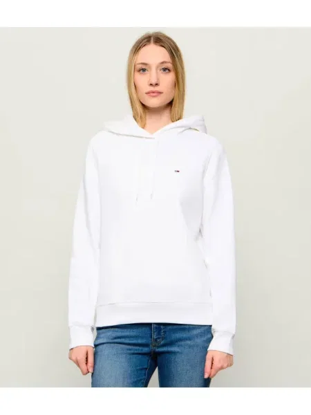 Tommy Jeans Hanorac alb