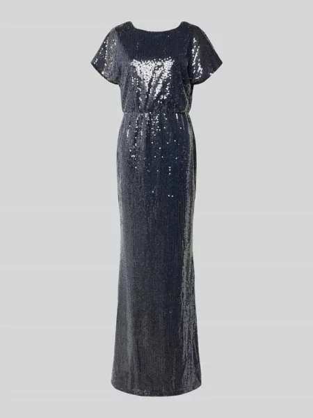 Sukienka wieczorowa z cekinowym obszyciem na całej powierzchni Christian Berg Cocktail