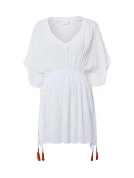Lascana kaftan plażowy Kobiety biały