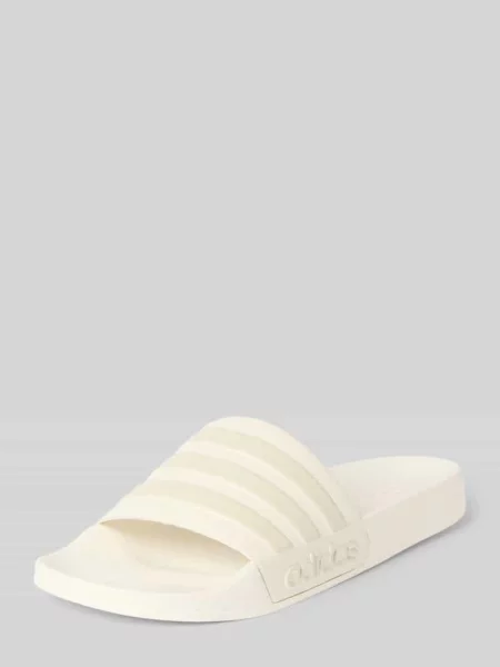 Klapki kąpielowe z napisem z logo model ADILETTE SHOWER' Adidas Sportswear białe