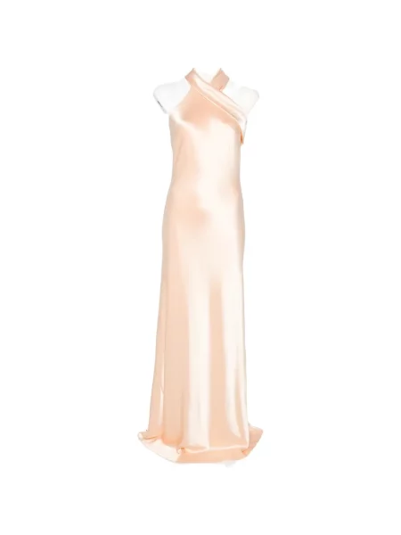 Rochie Galvan London din satin roz