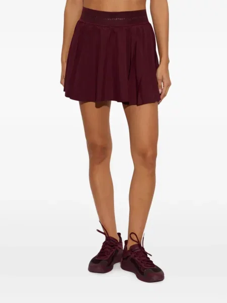 Pantaloni scurți Adidas By Stella Mccartney roșu