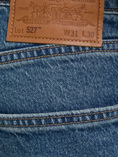 Дънки Levi's® от рипсено кадифе с качулка черно