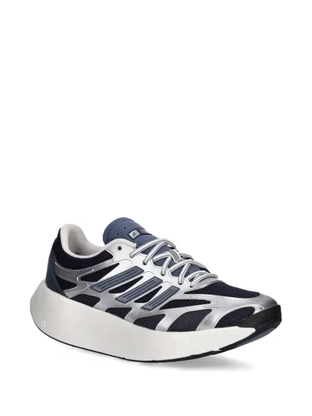 Sneakerși Adidas Adizero plasă cu dungi gri