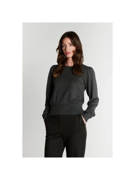 Dzianinowy sweter Rue De Femme szary