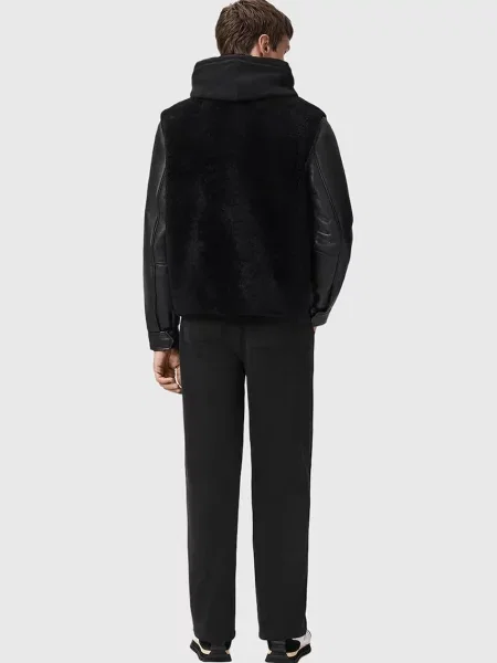 Спортивні штани AllSaints однотонні чорний