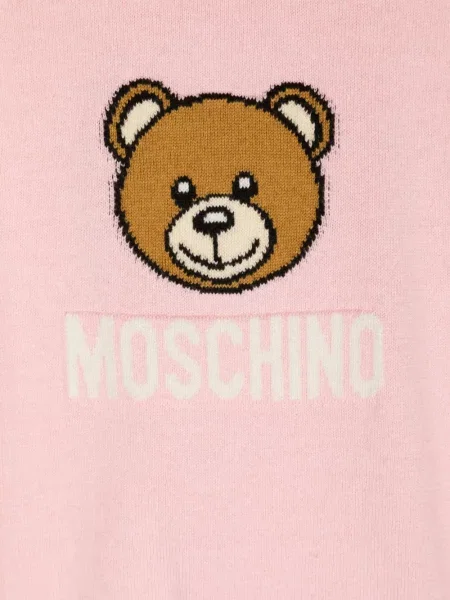 Sweter dziecięcy Moschino różowy