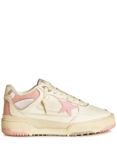 Sneakerși Golden Goose din piele auriu