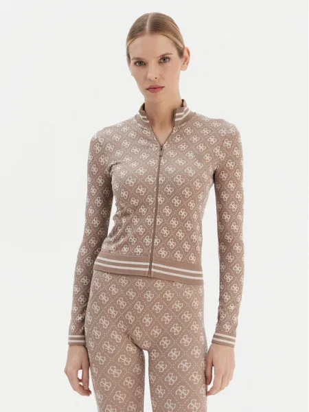 Guess Суитшърт кафяв