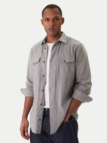 Košile G-Star Raw šedá