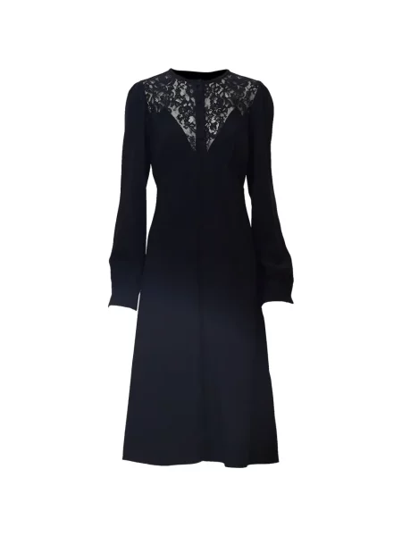 Lung rochie midi N°21 din dantelă negru