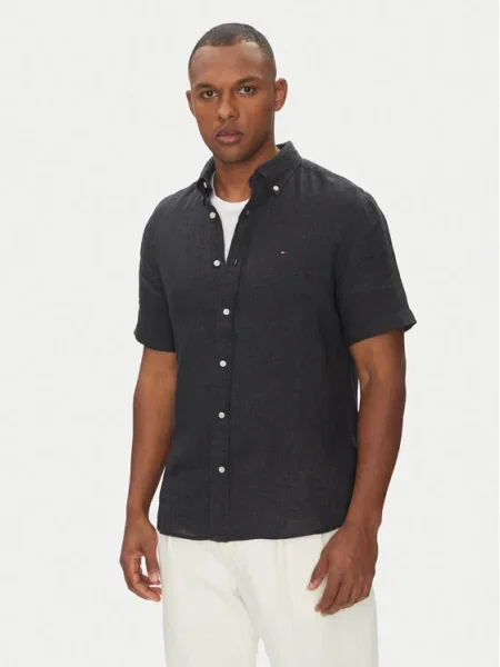 Tommy Hilfiger De in cămașă negru