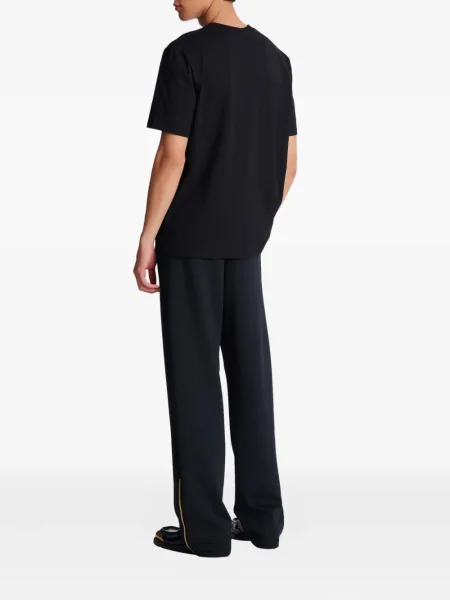 Tricou Balmain cu imagine negru
