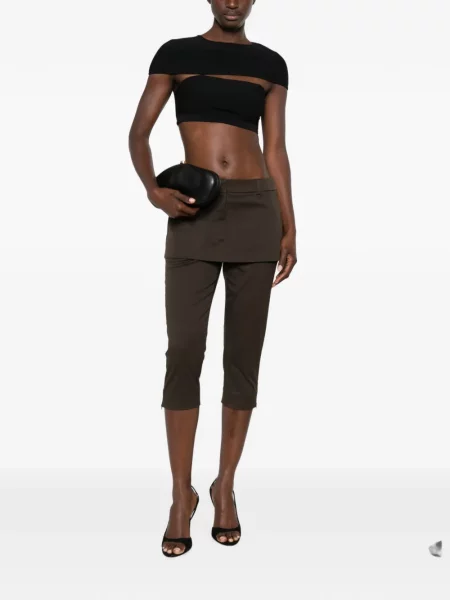 Decupat top Cult Gaia negru