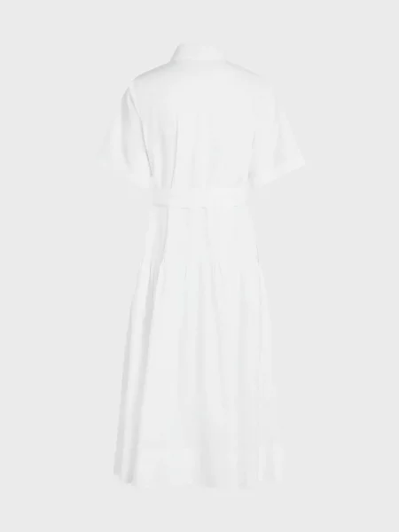 Платье-рубашка Karl Lagerfeld белое