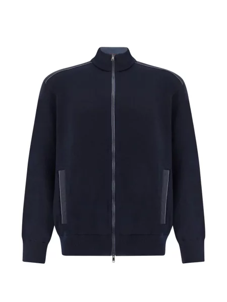 Cardigan Paul & Shark de lână albastru
