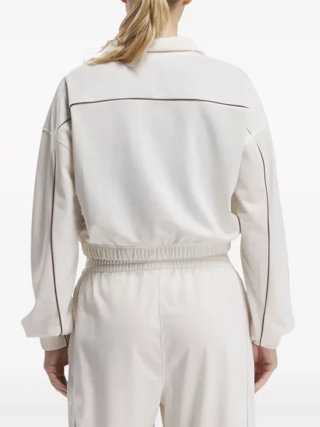 Geacă Reebok retro alergare alb