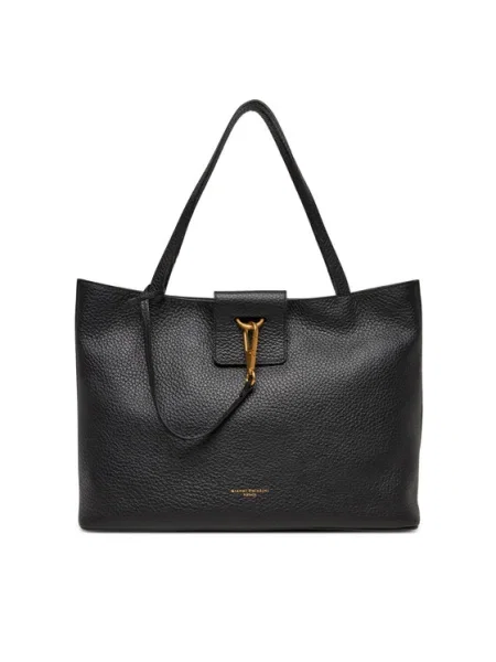 GIANNI CHIARINI De piele geantă shopper MARISOL negru