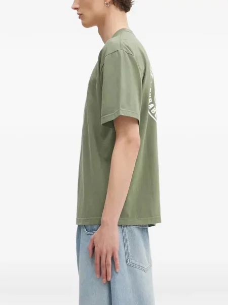 Tricou Neighborhood cu imagine verde