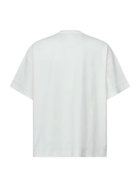 Koszulka Jil Sander z logo casual beżowa