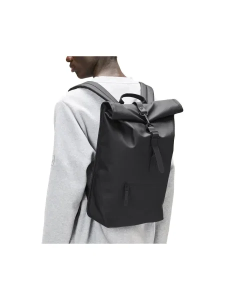 Rains rucsac Backpacks mare neted negru