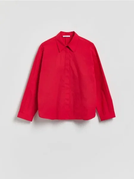 Reserved Cămașă din violet-orhidee violet