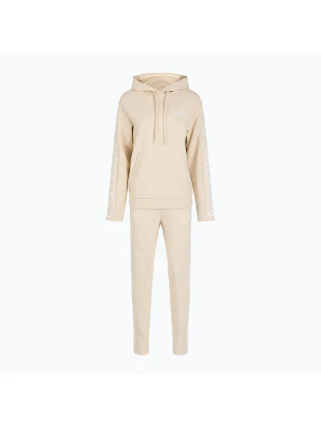 Dres Emporio Armani Train Tracksuit HO almond milk beżowy