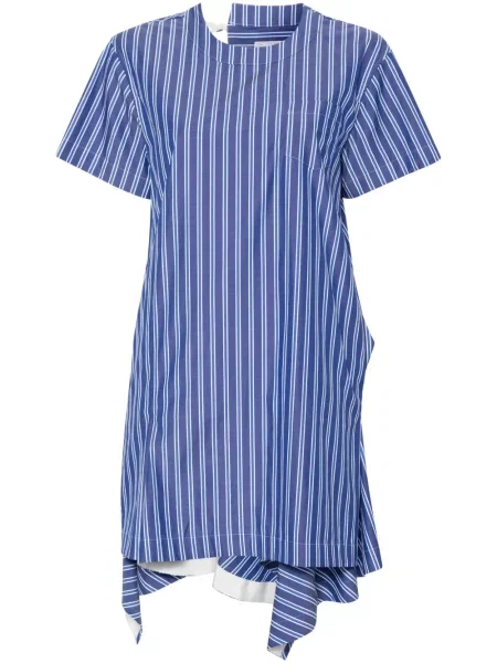 Rochie Sacai asimetrică albastru