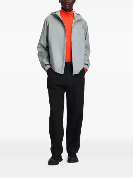 Geacă Canada Goose cu glugă gri